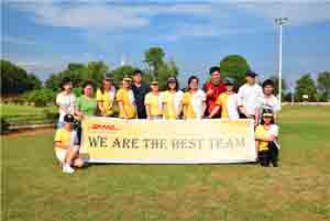 DHL敦豪全球貨運(yùn)武漢分公司團(tuán)建活動“WE ARE THE BEST TEAM”